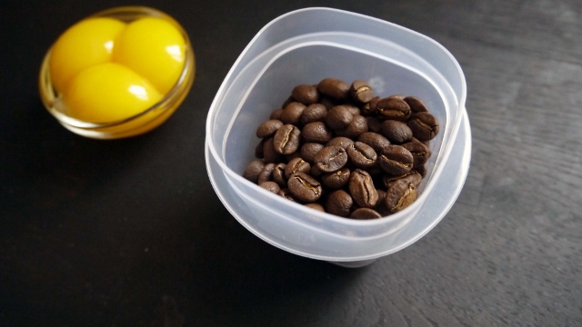 Egg for coffee